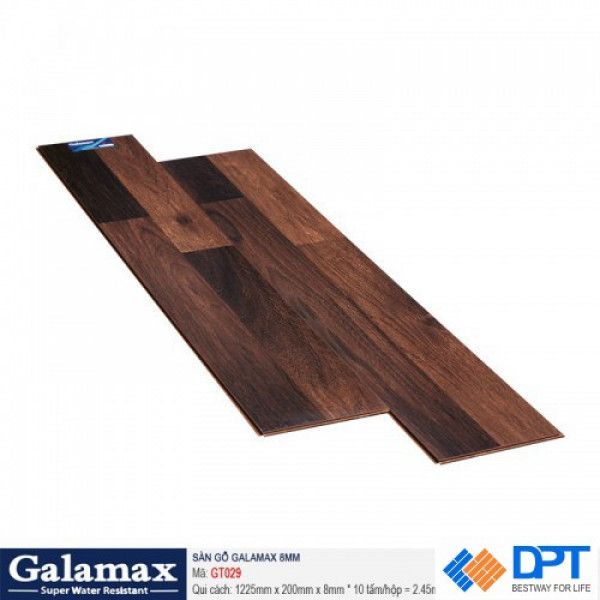 Sàn gỗ công nghiệp Galamax GT029 8mm