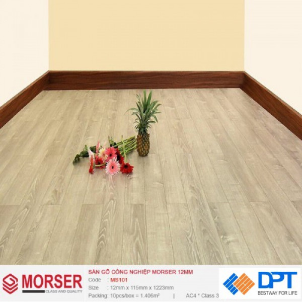 Sàn gỗ công nghiệp Morser MS101 12mm