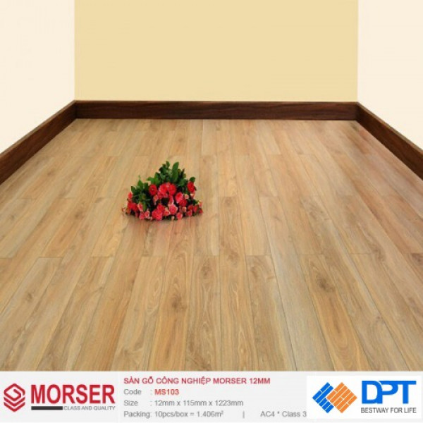 Sàn gỗ công nghiệp Morser MS103 12mm