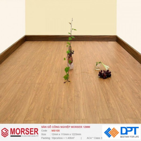 Sàn gỗ công nghiệp Morser MS105 12mm