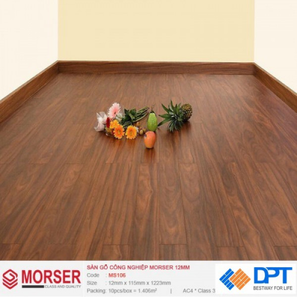 Sàn gỗ công nghiệp Morser MS106 12mm