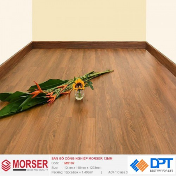 Sàn gỗ công nghiệp Morser MS107 12mm