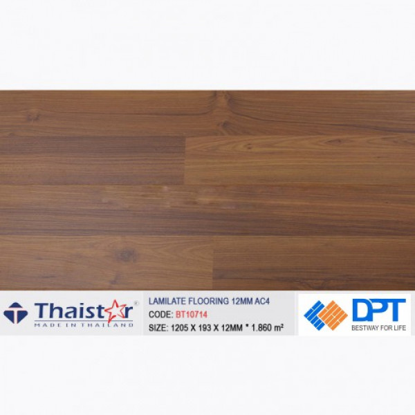 Sàn gỗ công nghiệp Thaistar BT10714 12mm