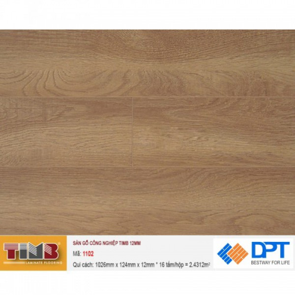Sàn gỗ công nghiệp Timb 1102 12mm