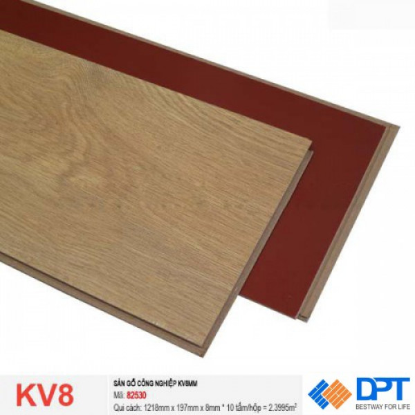 Sàn gỗ giá rẻ KV8 82530