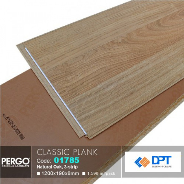 Sàn gỗ Pergo Classic Blank 01785 8mm