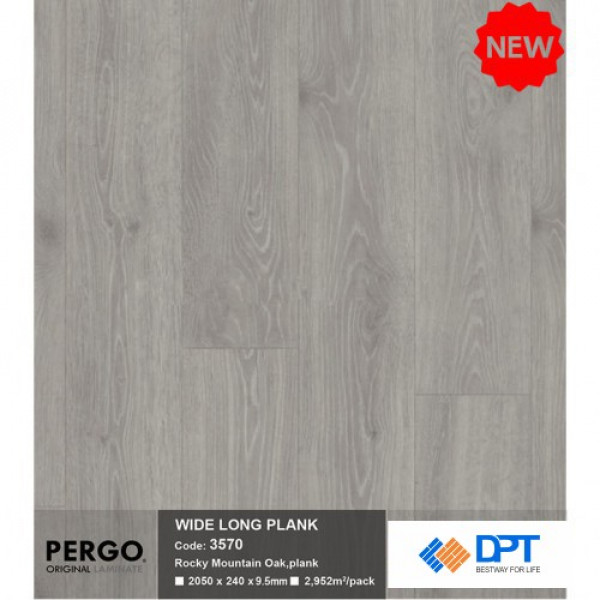 Sàn gỗ Pergo Wide long Blank 3570 9.5mm