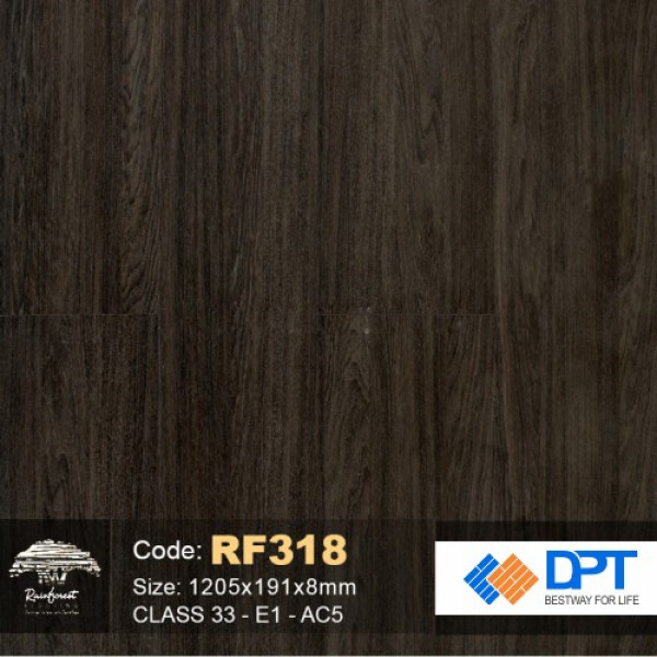 Sàn gỗ Rainforest RF318 AC5 8mm