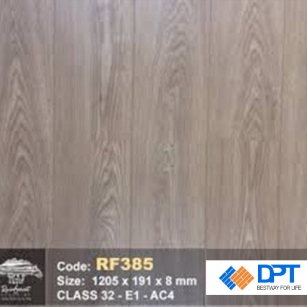 Sàn gỗ Rainforest RF385 AC4 8mm