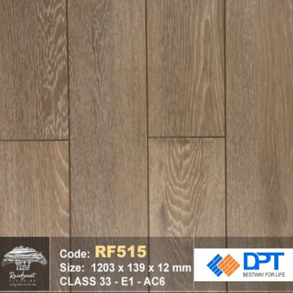 Sàn gỗ Rainforest RF515 AC6 12mm