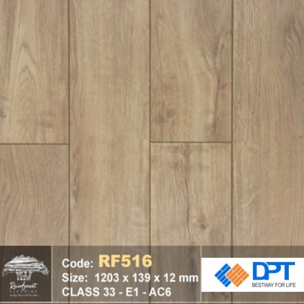 Sàn gỗ Rainforest RF516 AC6 12mm