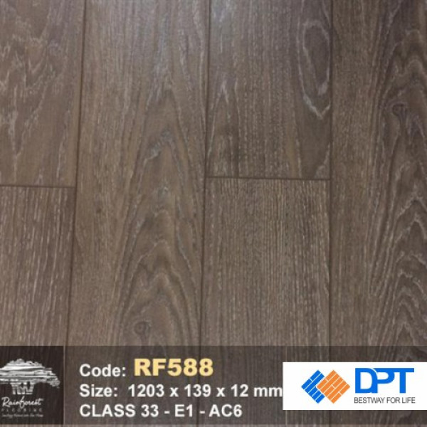 Sàn gỗ Rainforest RF588 AC6 12mm