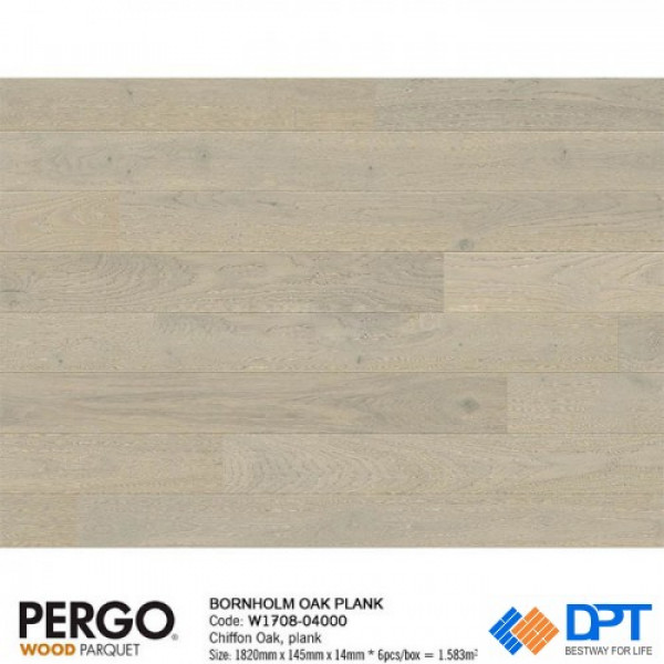 Sàn gỗ tự nhiên Pergo Wood parquet 04000 14mm