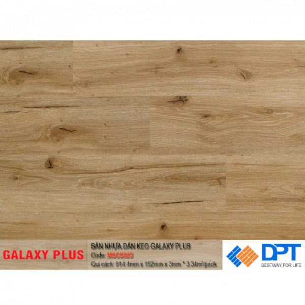 Sàn nhựa Galaxy Plus sợi thuỷ tinh MSC5023 3mm