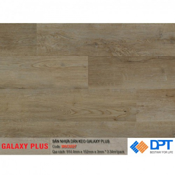 Sàn nhựa Galaxy Plus sợi thuỷ tinh MSC5027 3mm