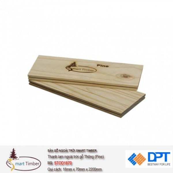 Thanh lam Smart Timber Thông Pine STOD1870