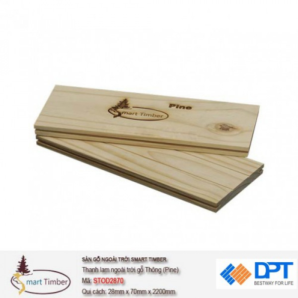 Thanh lam Smart Timber Thông Pine STOD2870