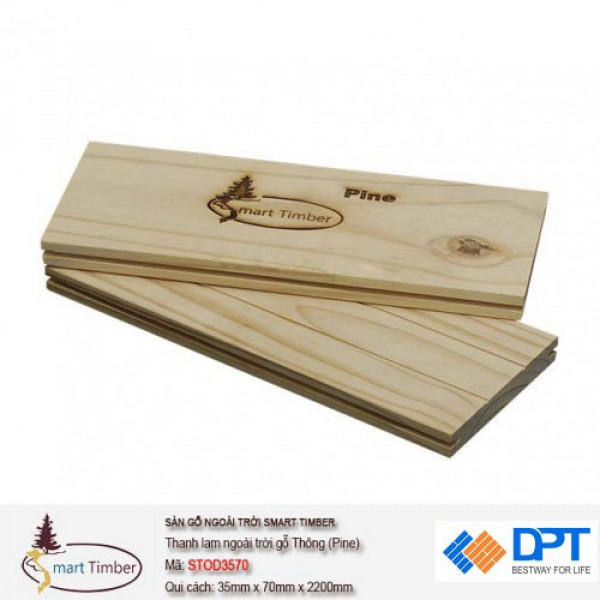 Thanh lam Smart Timber Thông Pine STOD3570